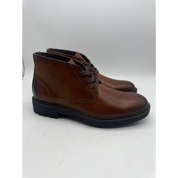 BRAND NEW FRYE FCO Jackson Chukka Brown Leather Boots Men’s Size 9 M main image 4